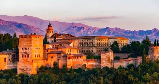 spanyol jelen idő Granada kastély 1