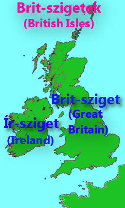 angol nyelvről 1 British Isles Brit-szigetek