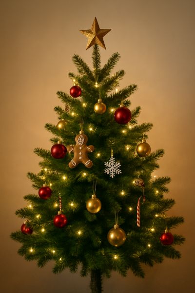 christmas vocabulary tree